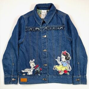 DISNEY ANIMATORS’ COLLECTION Girls’ Snow White & Animals Jean Jacket Size 5-6